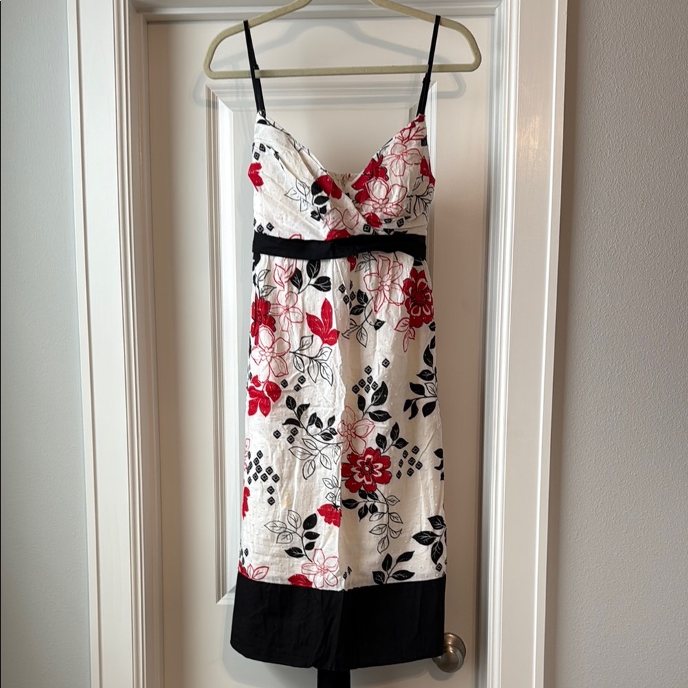 Floral Spaghetti Strap Dress